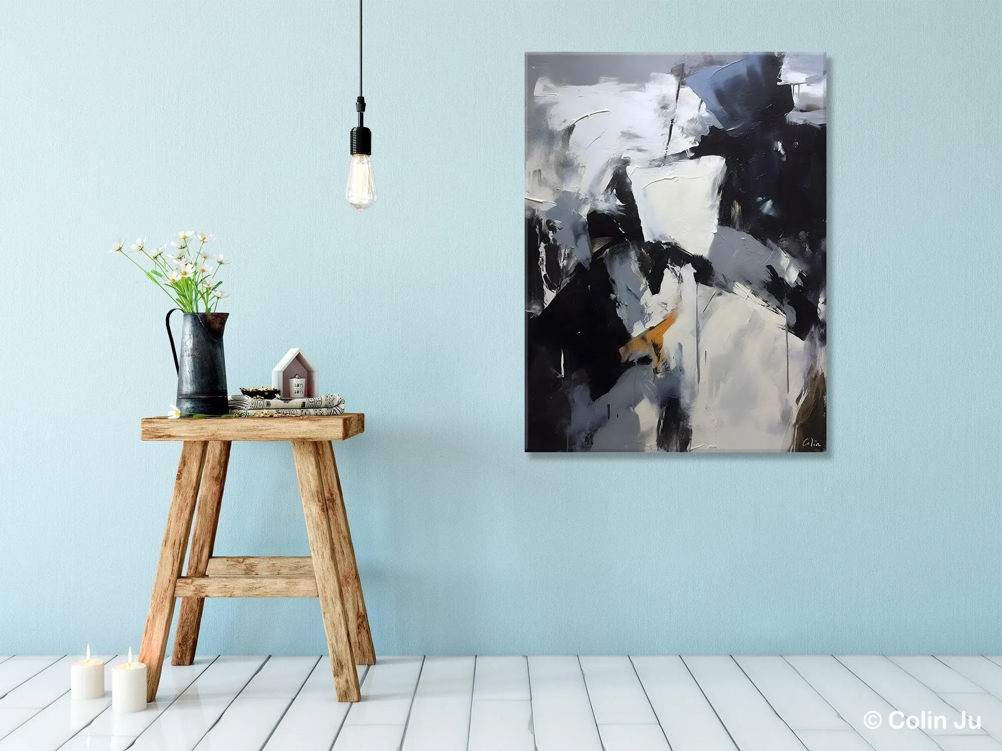 Extra Large Painting on Canvas, Contemporary Acrylic Paintings, Extra Large Canvas Paintings for Bedroom, Large Original Abstract Wall Art