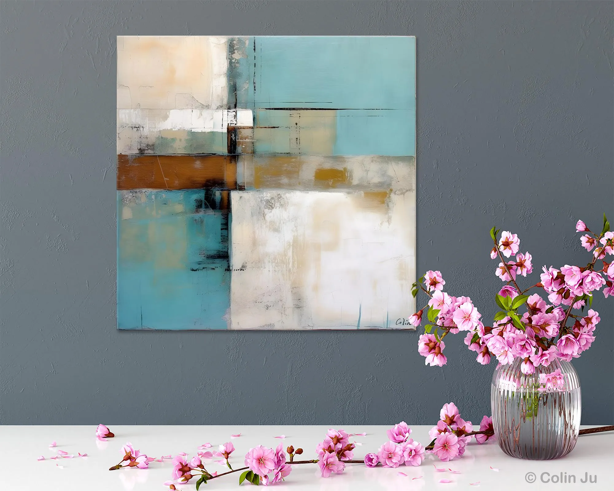 Extra Large Painting on Canvas, Contemporary Acrylic Paintings, Large Original Abstract Wall Art, Large Canvas Paintings for Bedroom