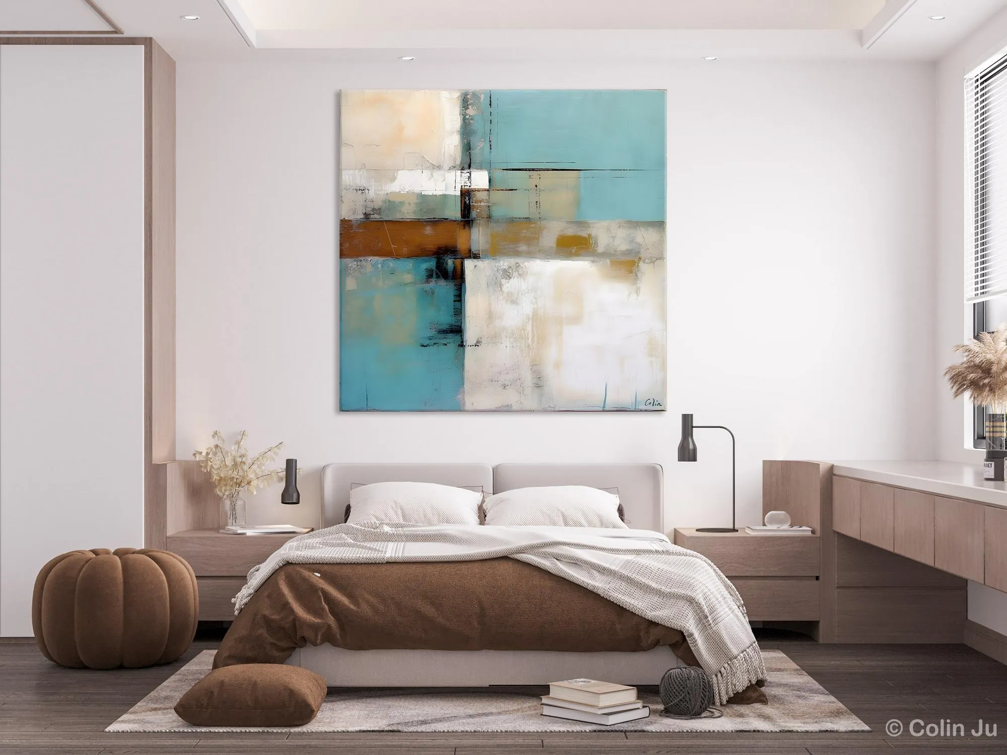 Extra Large Painting on Canvas, Contemporary Acrylic Paintings, Large Original Abstract Wall Art, Large Canvas Paintings for Bedroom