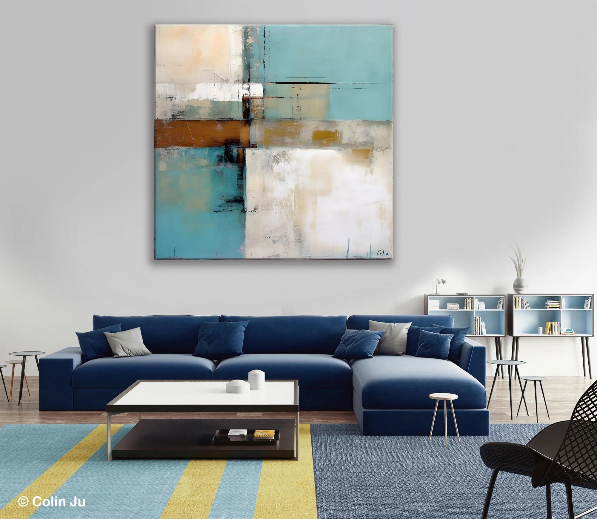 Extra Large Painting on Canvas, Contemporary Acrylic Paintings, Large Original Abstract Wall Art, Large Canvas Paintings for Bedroom
