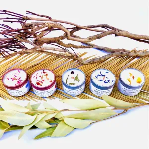 Five Wood-Wick, Eco-Friendly Candles Special Collection: Enjoy them all!