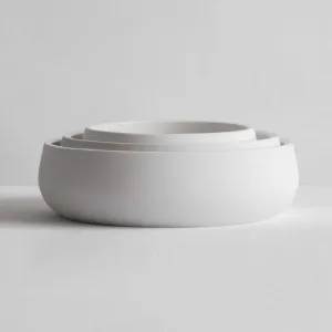 Flat Nesting Bowls - Set of Three