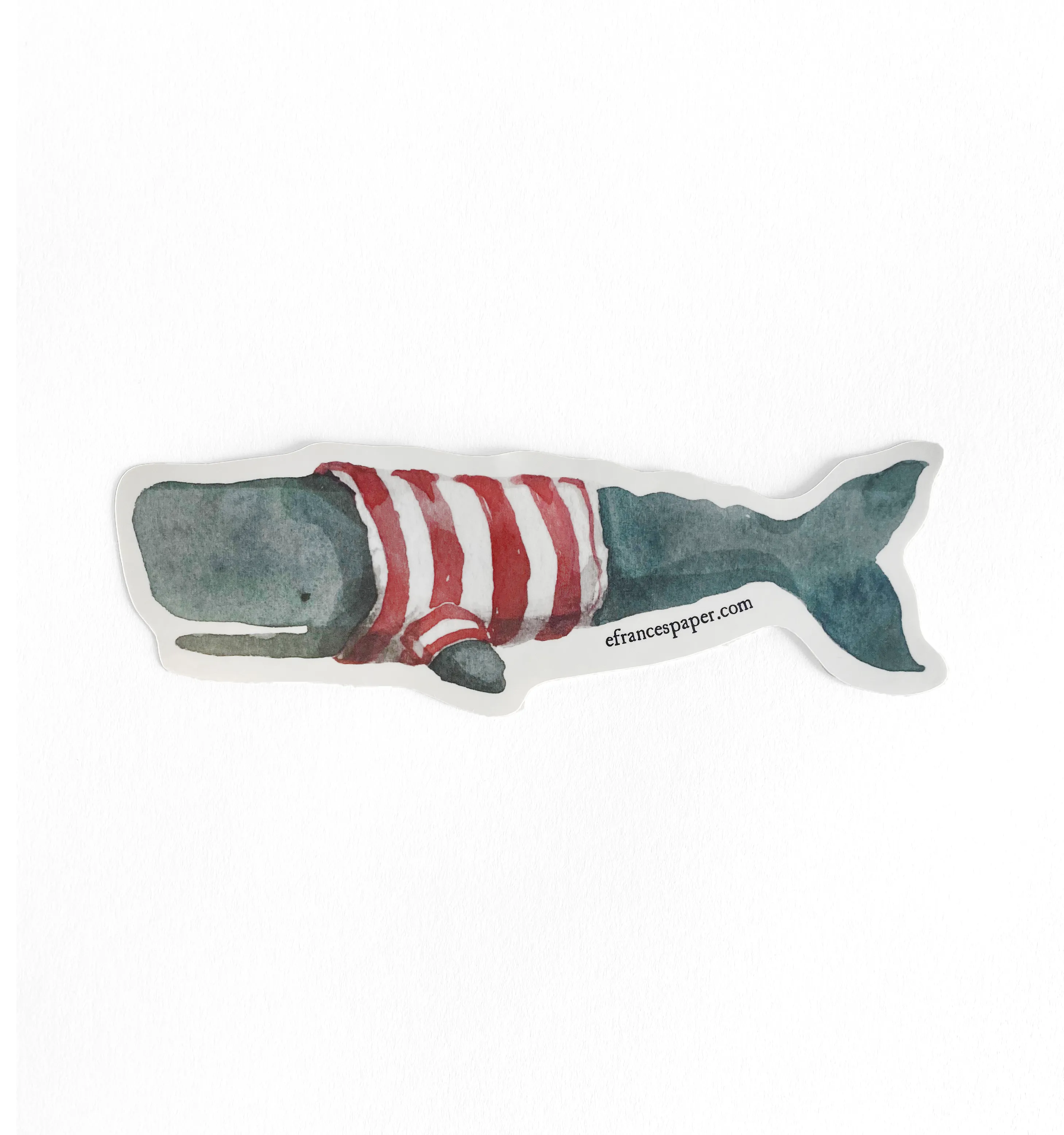 Frankie the Whale Sticker
