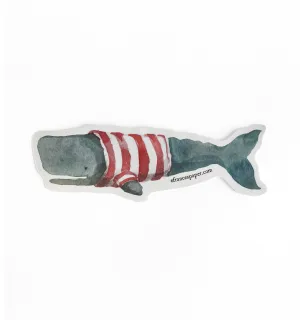 Frankie the Whale Sticker