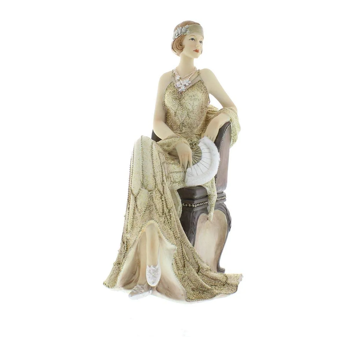 Gaynor Gold Glitter Broadway Belle Figurine