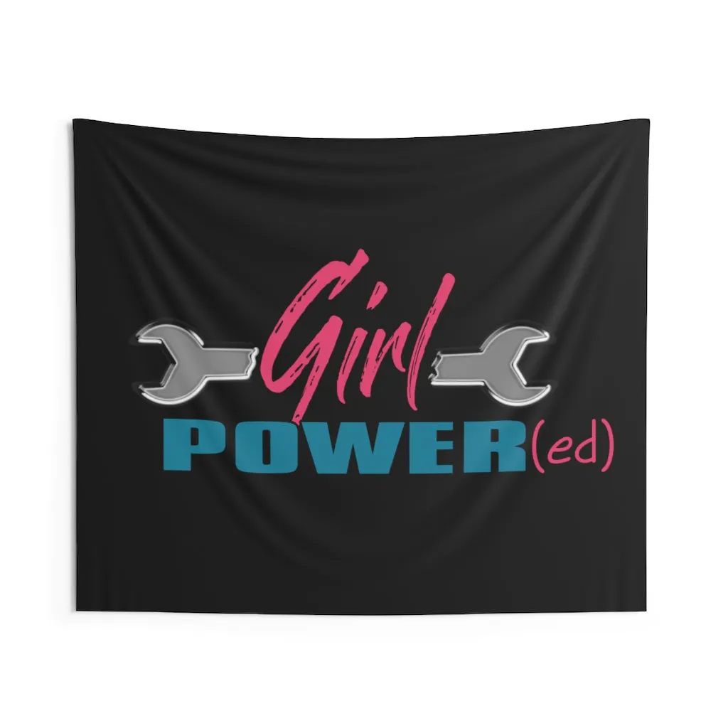 Girl Power(ed) Garage Flag