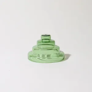 Glass Meso Incense Holder (Verde)