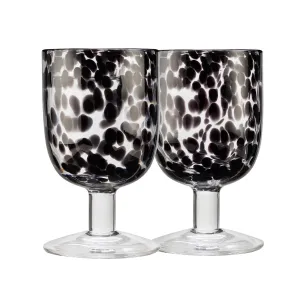 Goblet Samara Set 4 Black