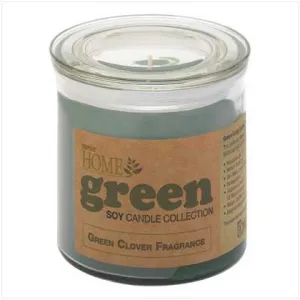Green Clover Soy Candle