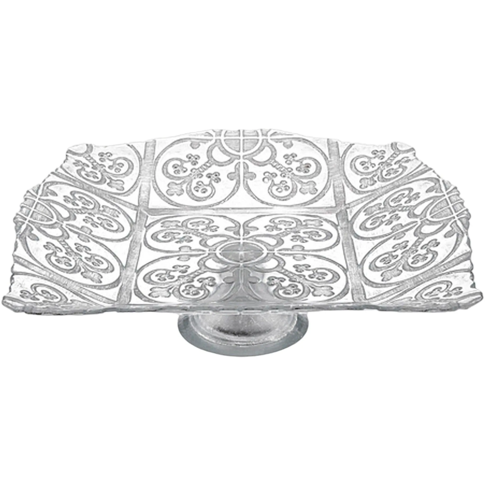 Guinnevere Silver Serving Dish - 12 inch Party Tray