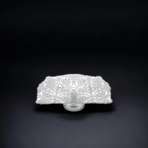 Guinnevere Silver Serving Dish - 12 inch Party Tray