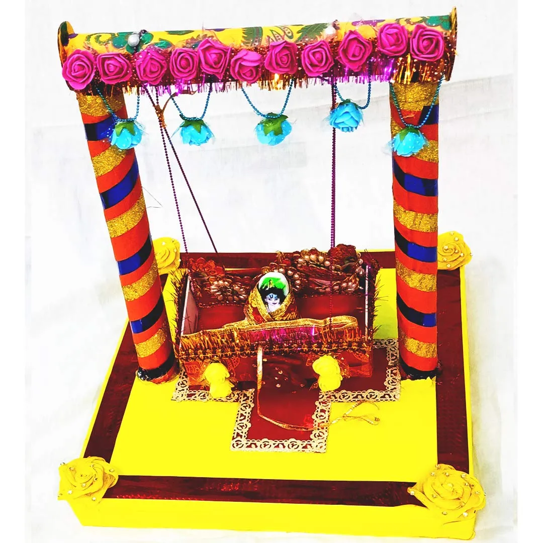 Handmade Swing/PALNA/JHULA for LADDOO Gopal
