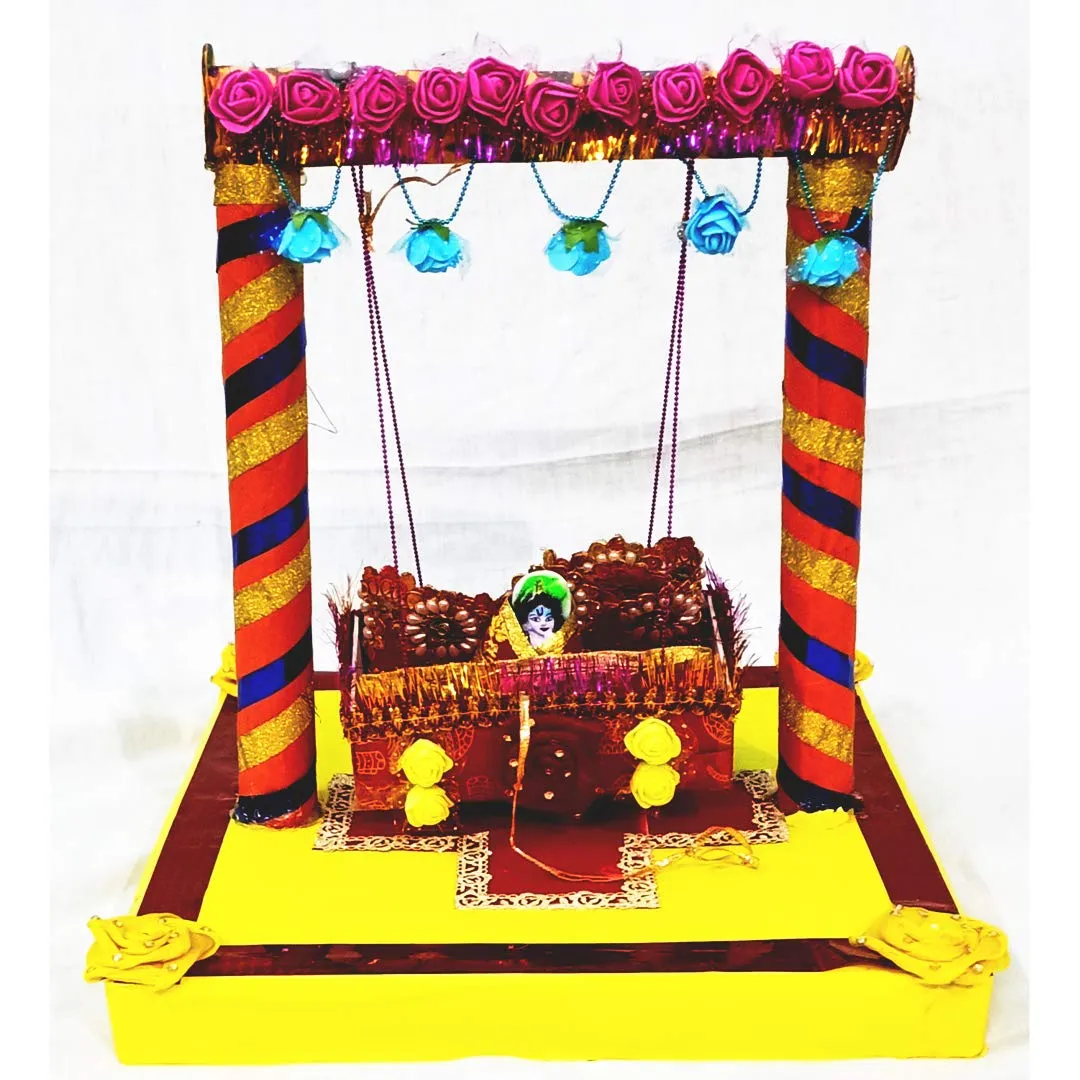 Handmade Swing/PALNA/JHULA for LADDOO Gopal