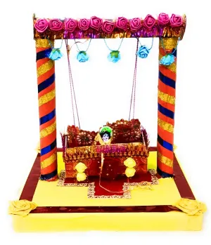 Handmade Swing/PALNA/JHULA for LADDOO Gopal