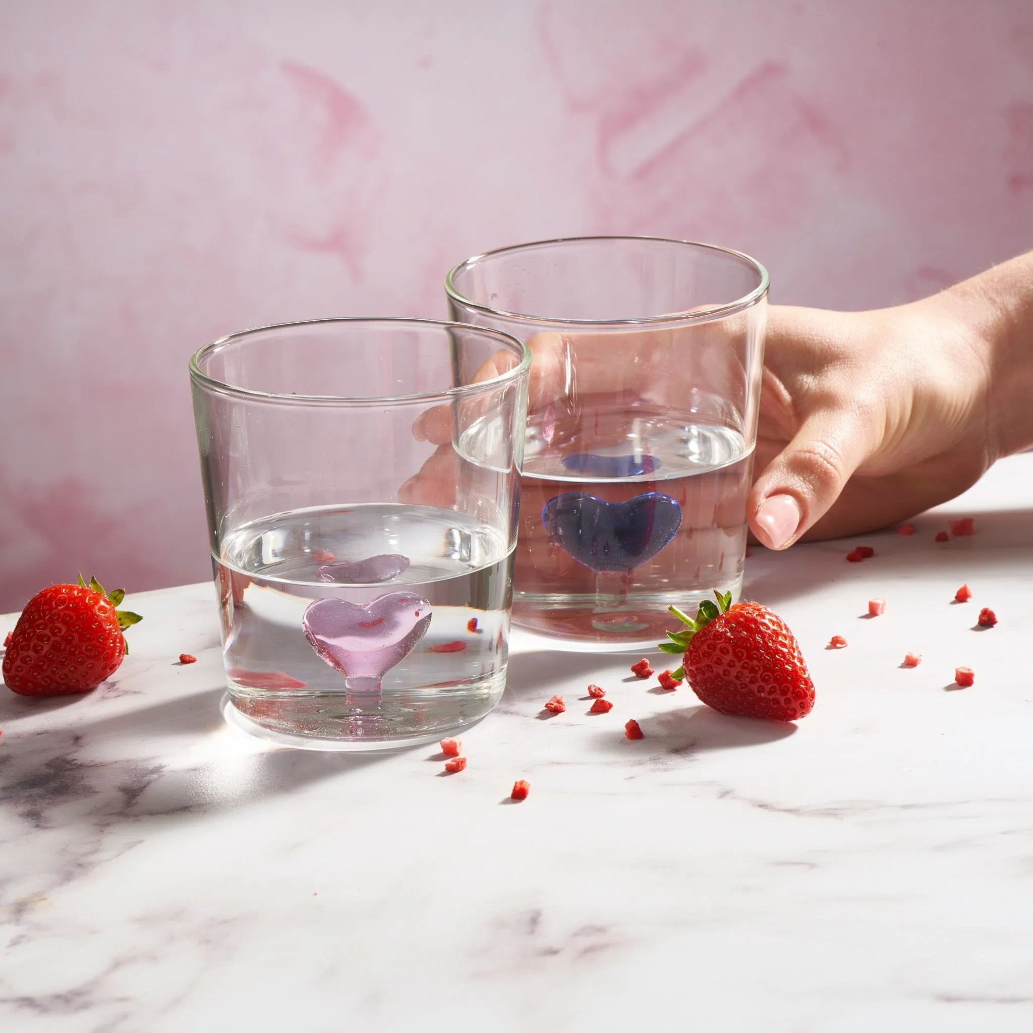 Heart Drinking Glass