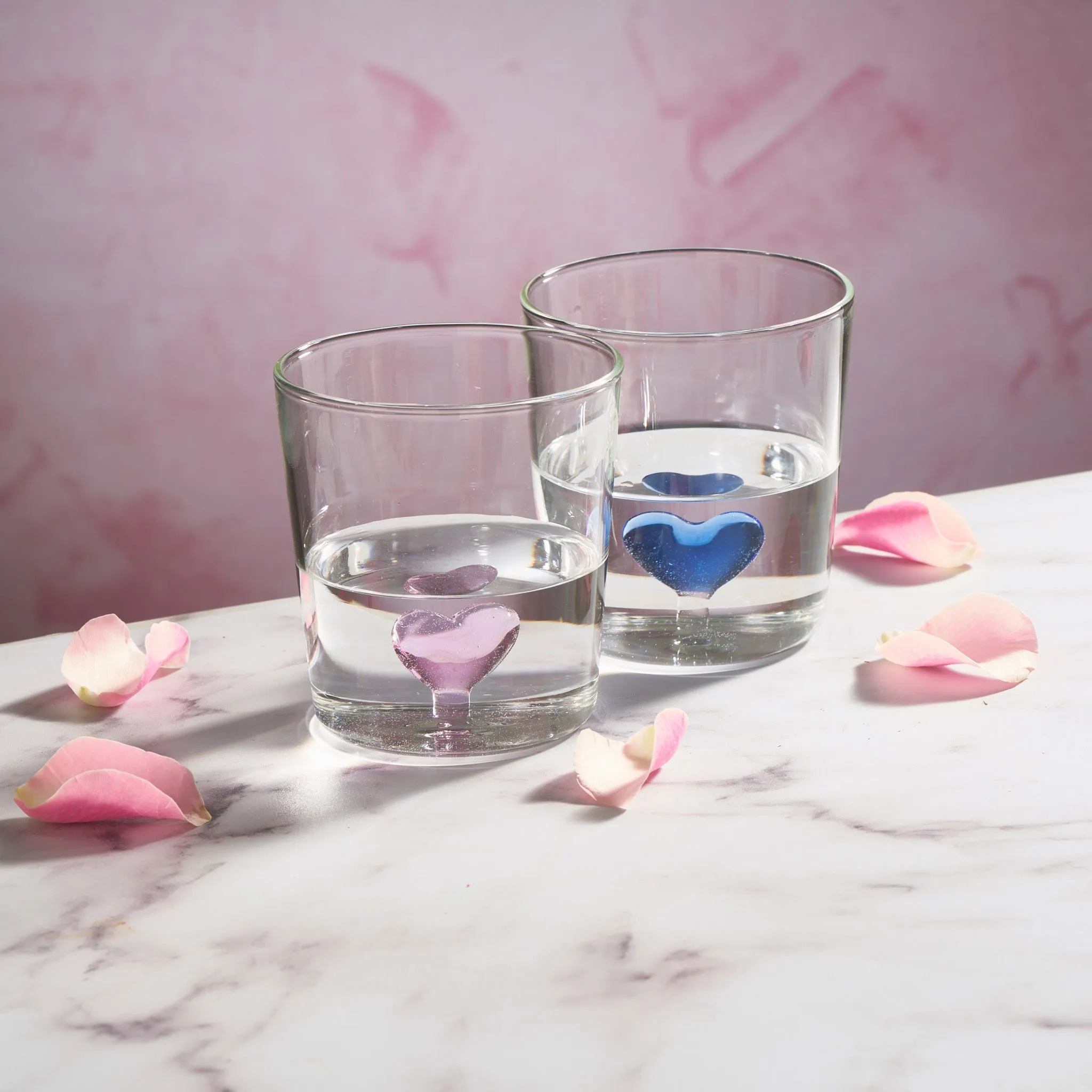 Heart Drinking Glass