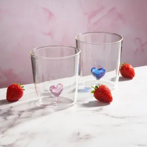 Heart Drinking Glass