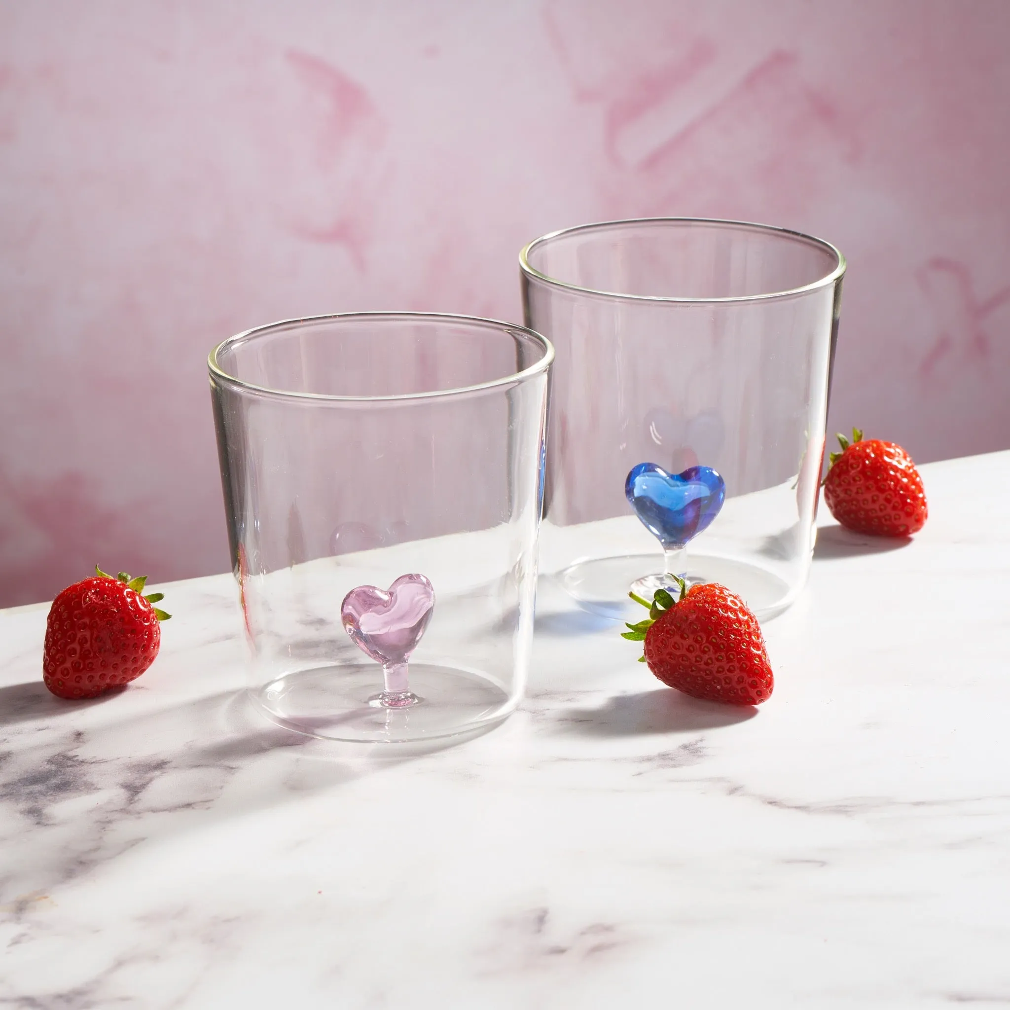 Heart Drinking Glass