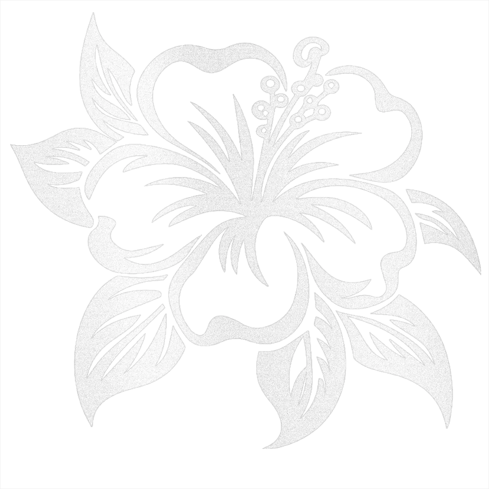 Hibiscus Custom Steel Wall Decor