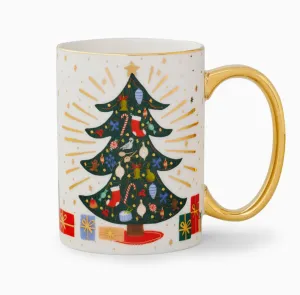 Holiday Tree Porcelain Mug
