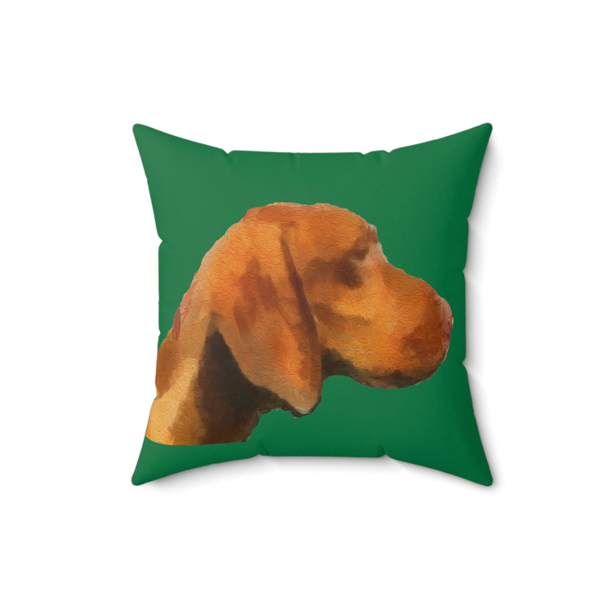 Hungarian Vizsla 'Bela' Spun Polyester Throw Pillow