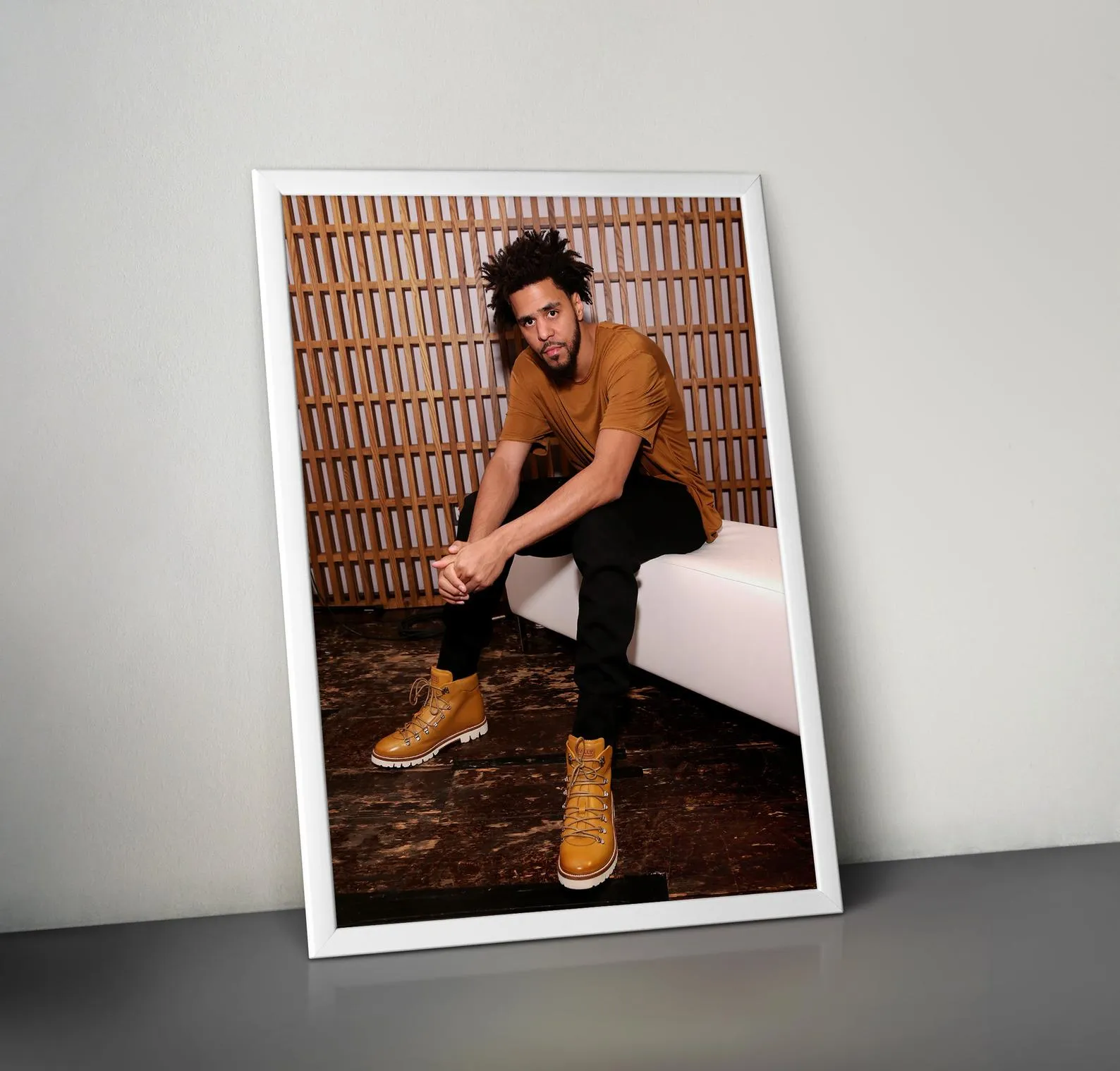 J Cole Poster, Dreamville Art, Music Poster, Hip Hop Print, Rap Home Decor, Rapper Wall Art, Custom Poster, Canvas Poster, Rolled Canvas