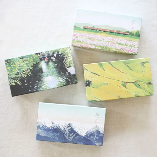 Japanese Colour Candles {Winter}