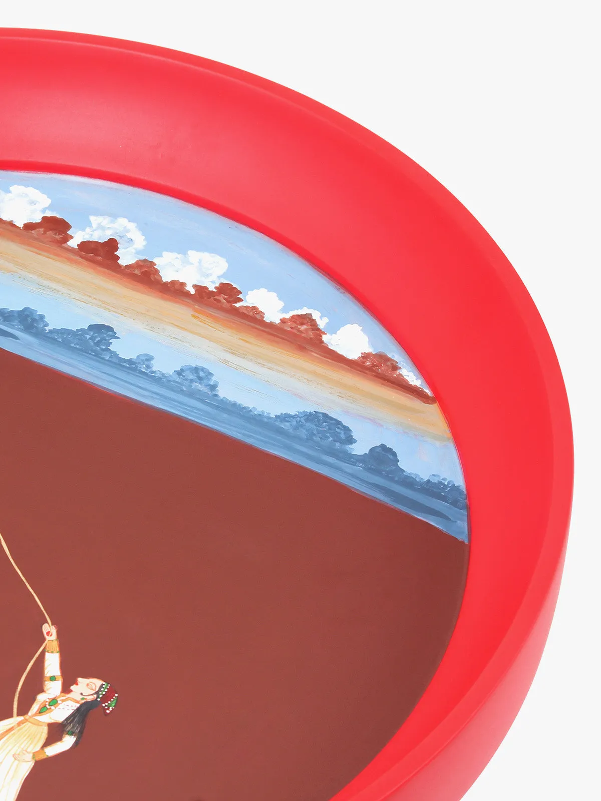 Kalam Table- Lady Flying Kite