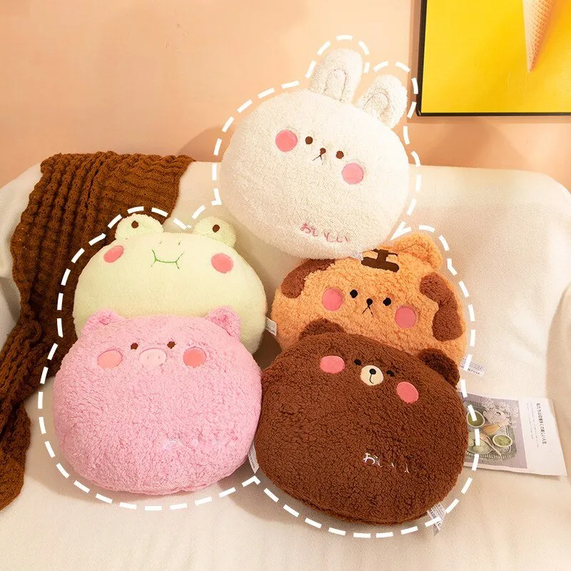 Kawaii Animal Plush Pillow Seat Cushion