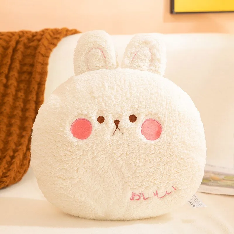 Kawaii Animal Plush Pillow Seat Cushion