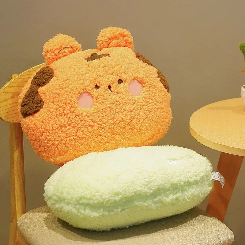 Kawaii Animal Plush Pillow Seat Cushion