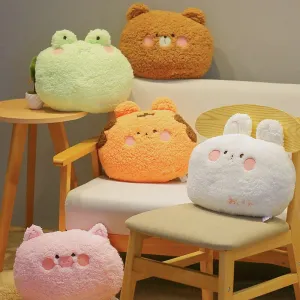 Kawaii Animal Plush Pillow Seat Cushion
