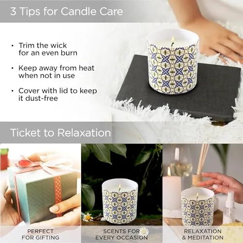 Kuber Industries Scented Candles | Fragrance Candles | Candles for Wedding | Candles for Bedroom | Birthday Candles | Valentines Day Gifts Candles | DY-230708A | Multicolor