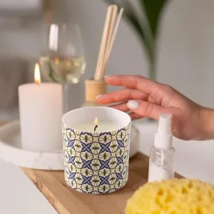 Kuber Industries Scented Candles | Fragrance Candles | Candles for Wedding | Candles for Bedroom | Birthday Candles | Valentines Day Gifts Candles | DY-230708A | Multicolor