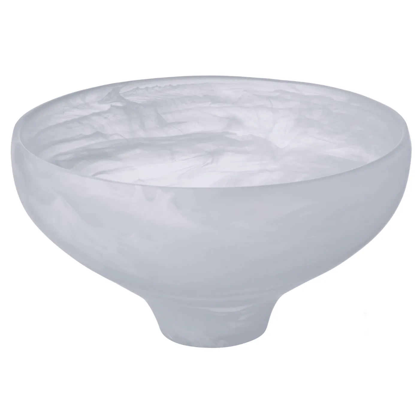 Large Aerial Serving Bowl | White