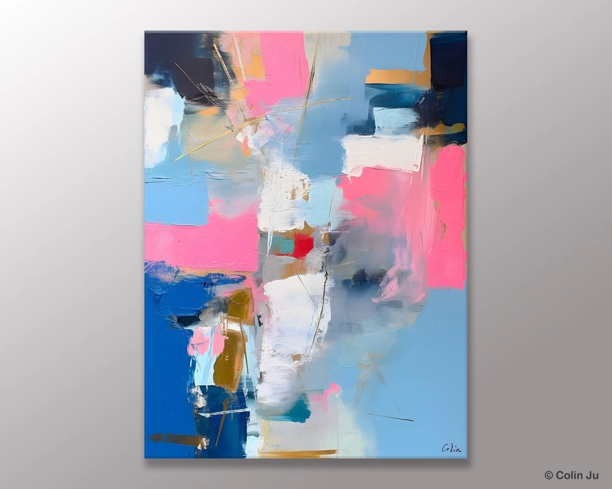Large Art Painting for Living Room, Original Canvas Art, Contemporary Acrylic Painting on Canvas, Oversized Modern Abstract Wall Paintings