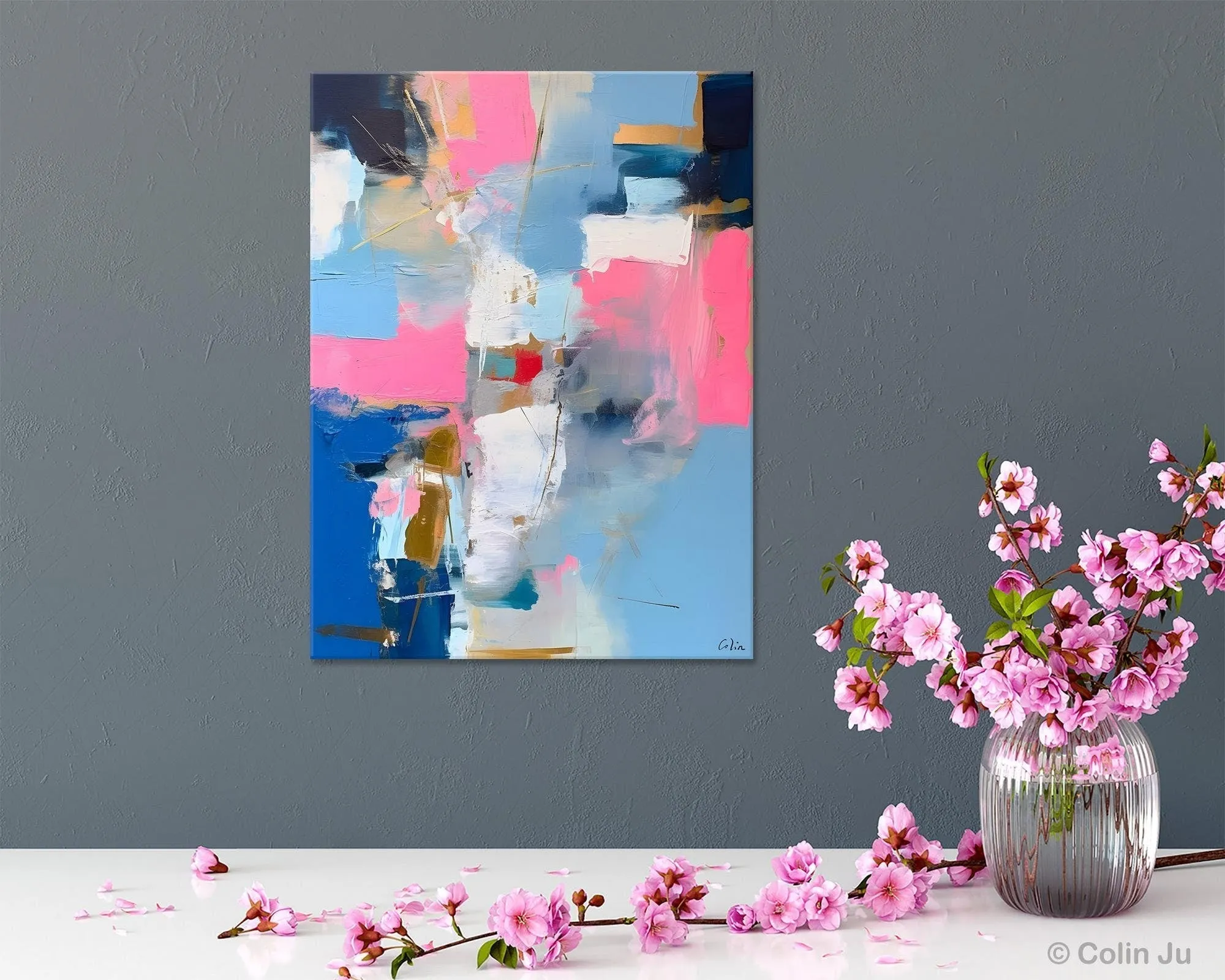 Large Art Painting for Living Room, Original Canvas Art, Contemporary Acrylic Painting on Canvas, Oversized Modern Abstract Wall Paintings