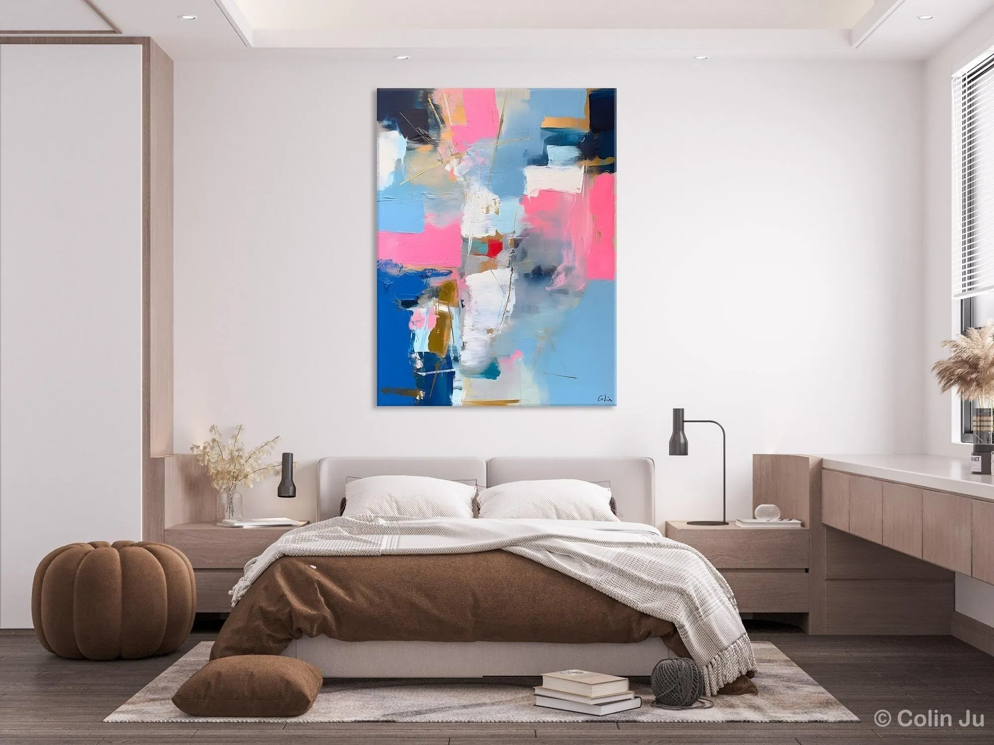 Large Art Painting for Living Room, Original Canvas Art, Contemporary Acrylic Painting on Canvas, Oversized Modern Abstract Wall Paintings