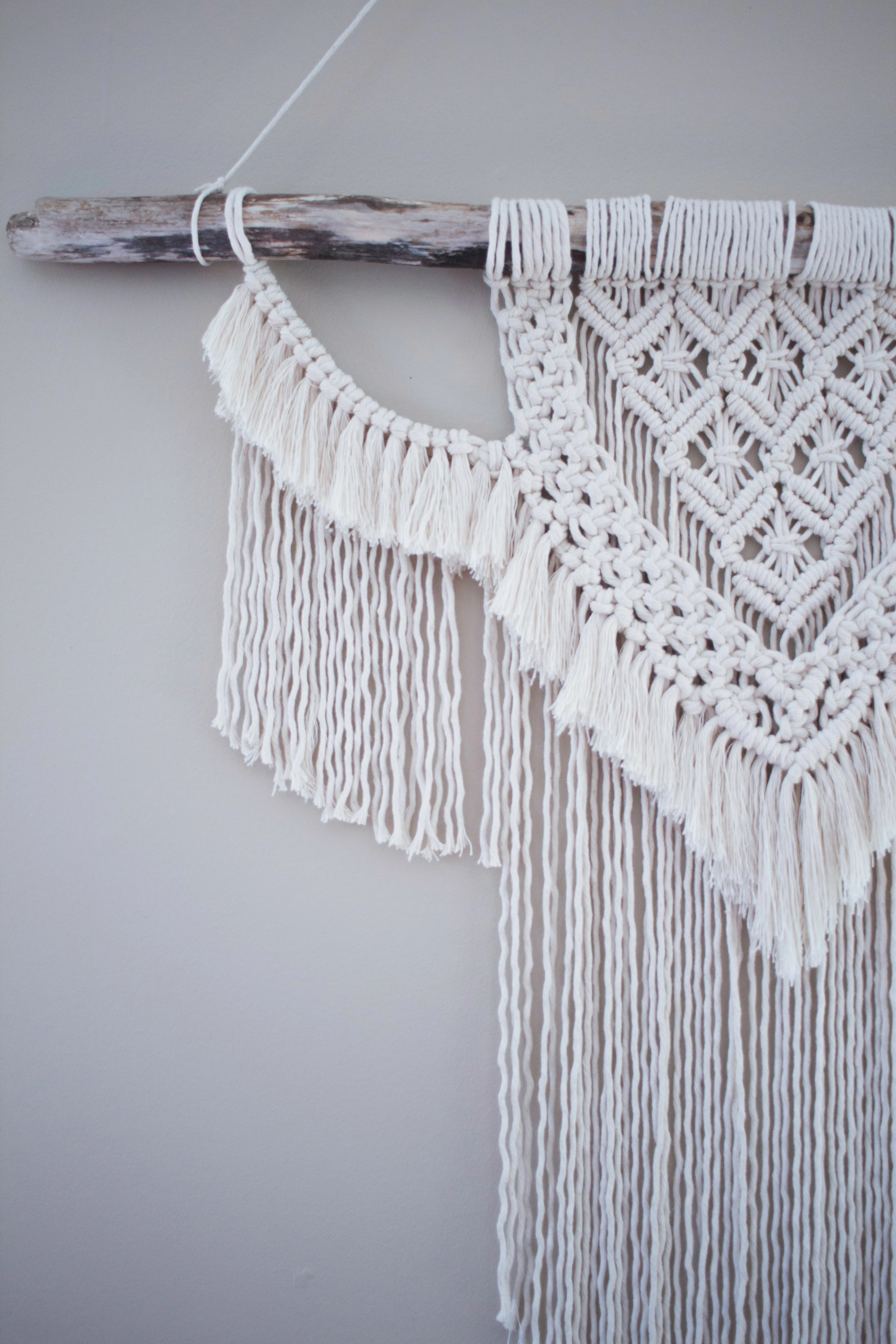 Large Macrame Wall Hanging 100% Cotton Rope