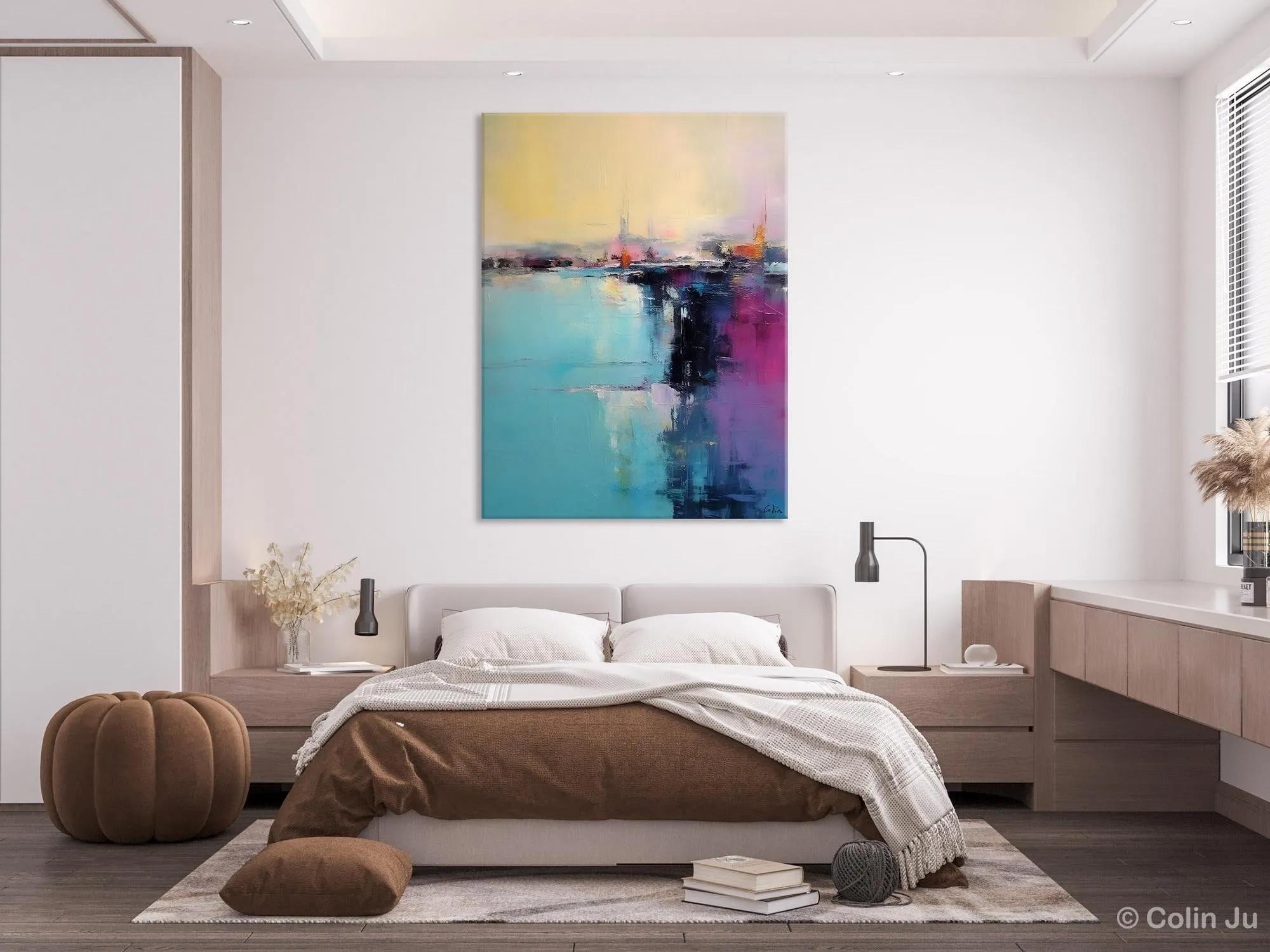 Large Original Artwork, Contemporary Acrylic Painting on Canvas, Large Wall Art Paintings for Living Room, Modern Canvas Art Paintings
