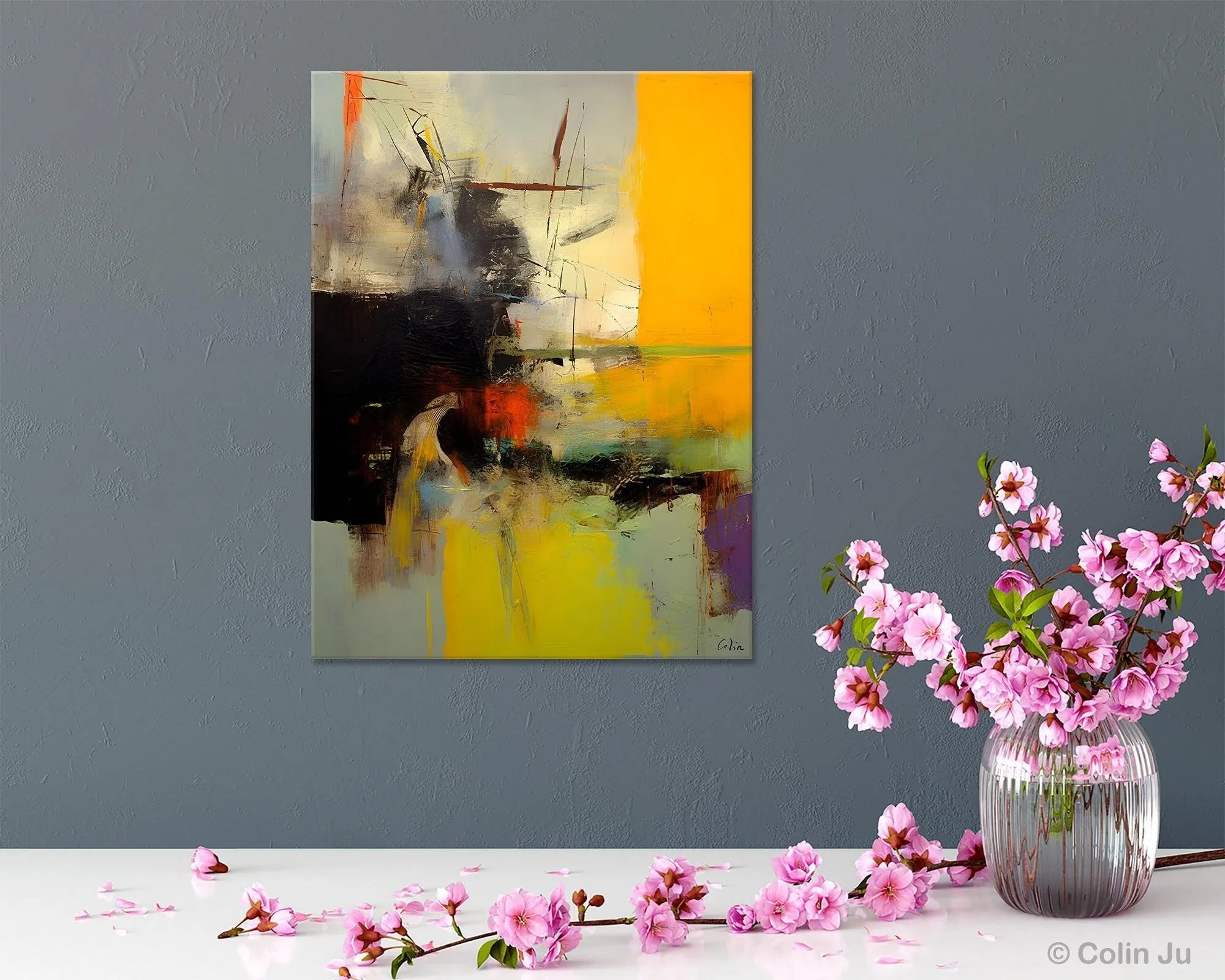 Large Wall Art Paintings for Living Room, Large Original Artwork, Contemporary Acrylic Painting on Canvas, Modern Canvas Art Paintings