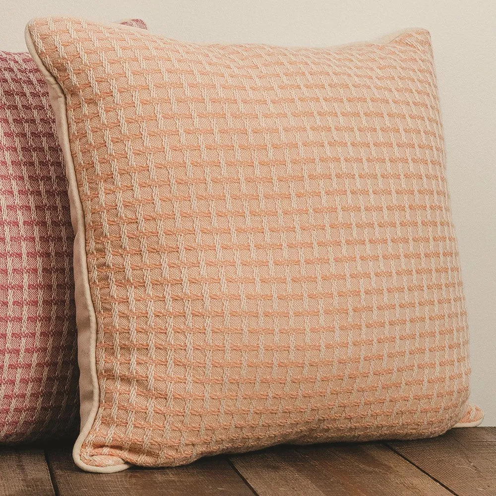 Lattice Texture Woven Cotton Pillows|3 Color Patterns