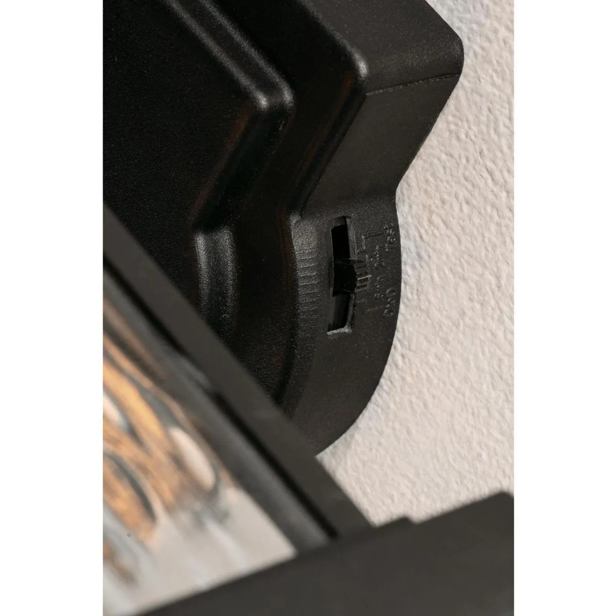Lennon 14 in. Outdoor Wall Light Black Finish