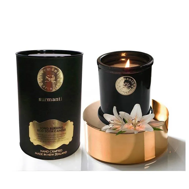 Long Burning EcoSoya Candle - Vanilla Caramel