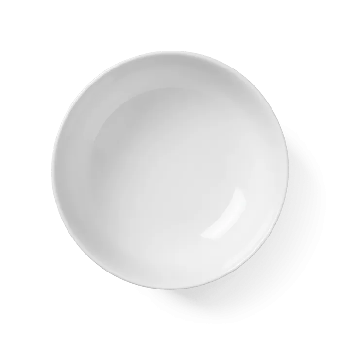 Lyngby Porcelæn Rhombe Bowl Set, White, Ø: 6.1", 4 Pcs.