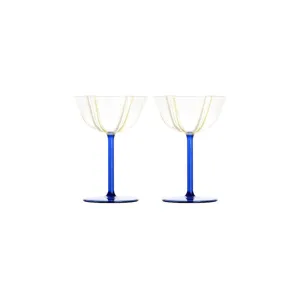 Maison Balzac Grand Soleil Coupes Azure & Yellow 120ml
