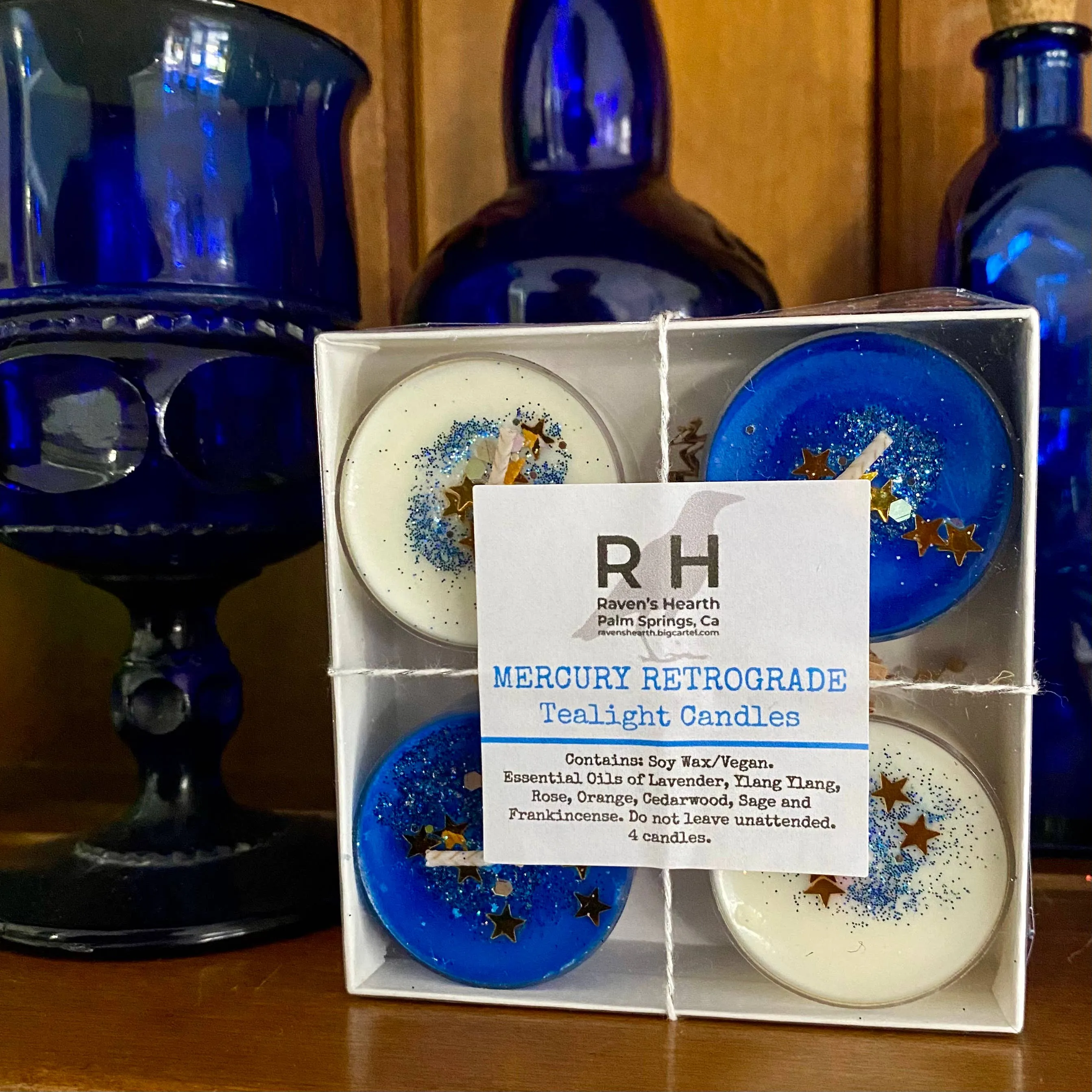 Mercury Retrograde Tea Light Candles