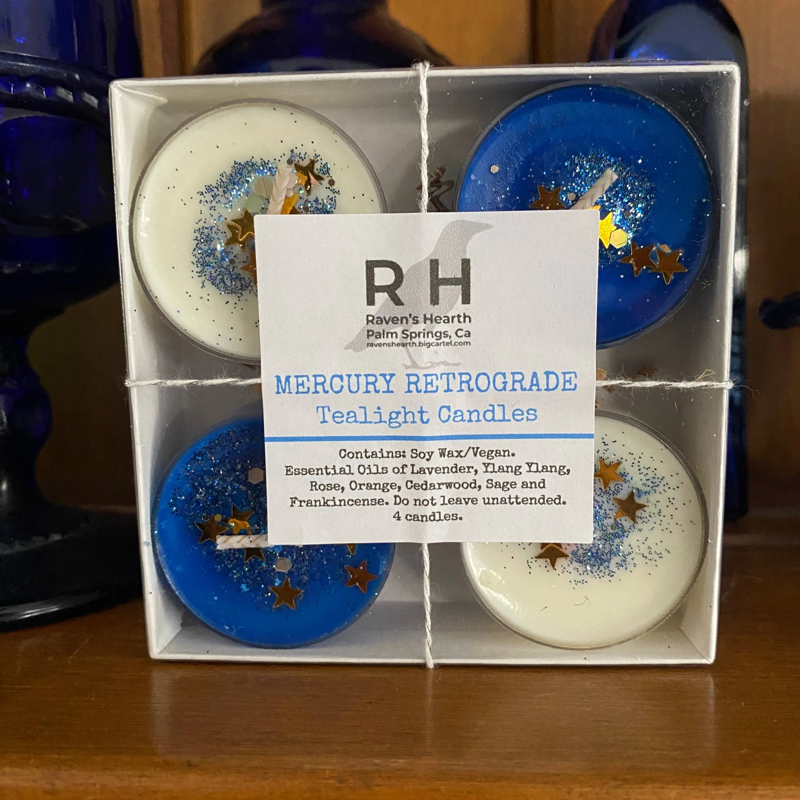 Mercury Retrograde Tea Light Candles