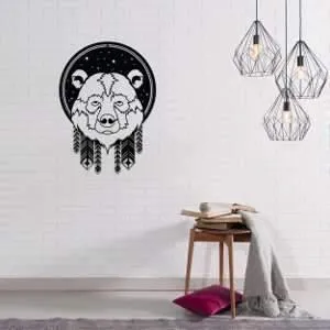 Metal Wall Art Bear
