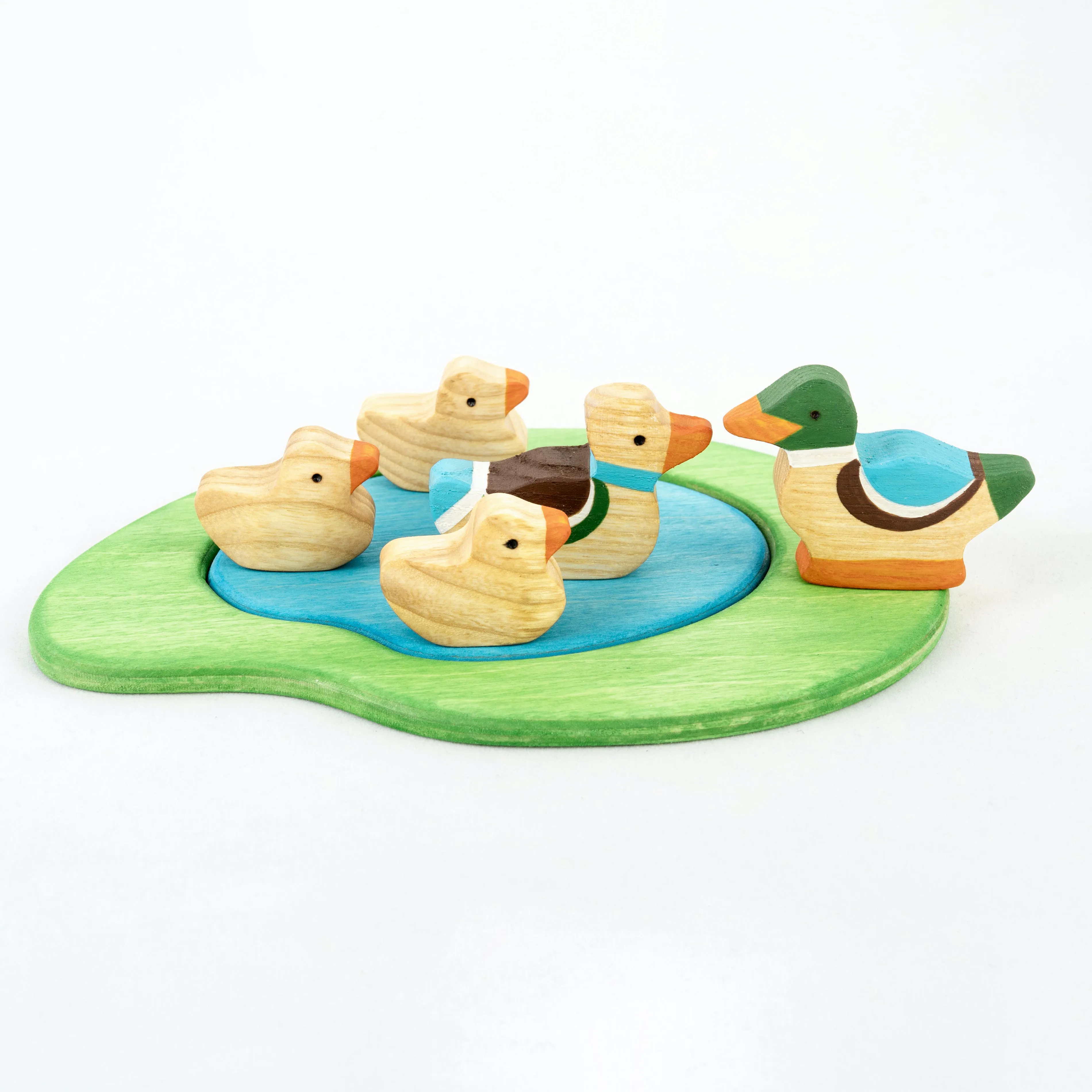 Miniature Duck Figurines- 5 pieces